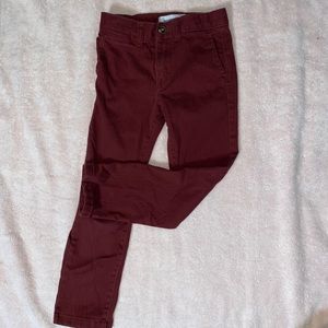 Old Navy Burgundy Boy Pants